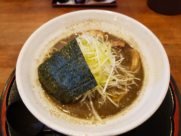 「煮干だし中華そば+ネギ」@くりの木 加須店の写真