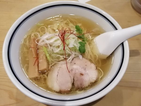 「ラーメン 塩　850円」@利尻昆布ラーメン くろおびの写真