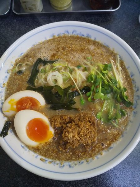 「担々麺（味玉付き）」@ラーメン 前田家の写真