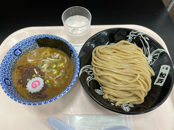 「濃厚つけ麺 921円」@中華蕎麦とみ田 西武池袋本店 新春味の逸品会の写真