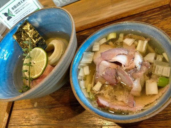 「昆布水つけ麺 チャーシューチョイ増1000円」@YOKOKURA STOREHOUSEの写真