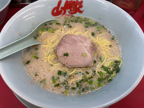 「朝ラーと替え玉」@ラーメン山岡家 太田店の写真