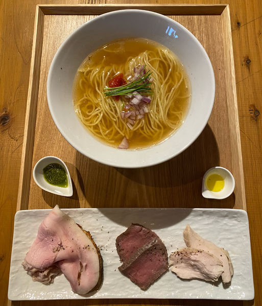 「特潮 鴨だし香味潮」@麺屋 宮一の写真