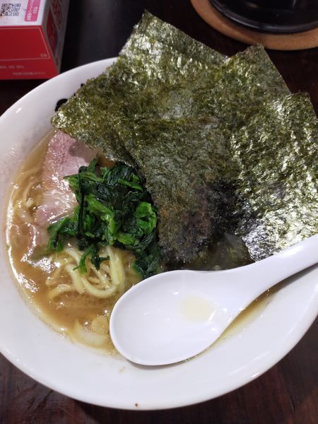 「ラーメン並盛」@横浜家系ラーメン つばさ家 立川店の写真