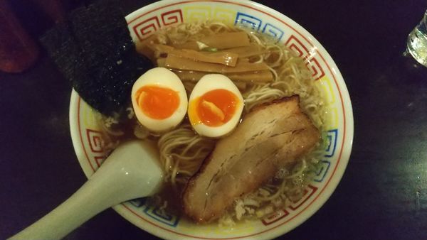 「いわし煮干らーめん（ゲリラ限定）900円」@づゅる麺 池田の写真