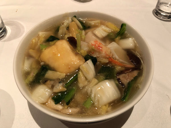 「海鮮五目つゆそば　麺硬め」@シルクロードガーデンの写真