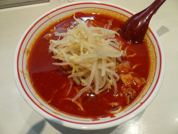 「北極ラーメン（麺少なめ）」@蒙古タンメン中本 秋津店の写真