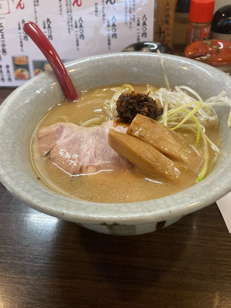 「赤味噌ラーメン」@味噌専門 麺屋大河の写真
