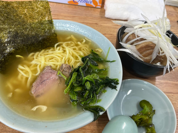 「ラーメン ¥650  角煮丼 ¥400」@ラーメン ONOMICHIの写真
