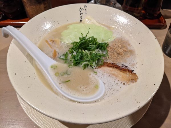 「濃熟鶏そば900円」@鶏そば かぐら屋 西新宿店の写真