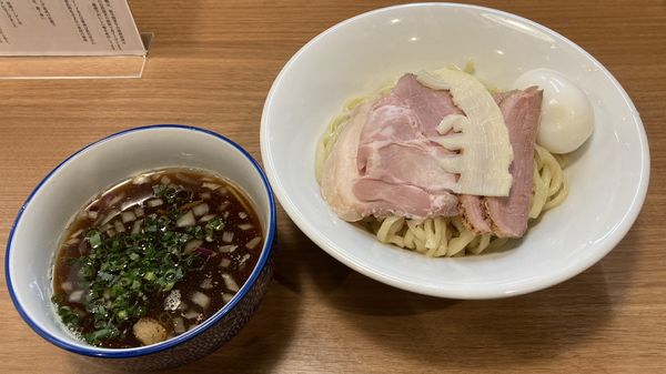 「特選鴨だし魚介つけ麺」@麺屋福丸の写真