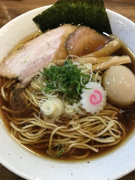 「味玉中華そば　並」@BASSOの写真