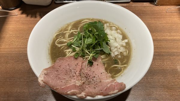 「濃厚烏賊煮干中華そば」@麺屋 ねむ瑠の写真