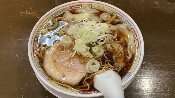 「雲呑中華そば」@丸中華そばの写真