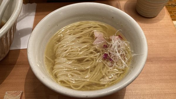 「二杯目限定 半かけ塩」@Homemade Ramen 麦苗の写真