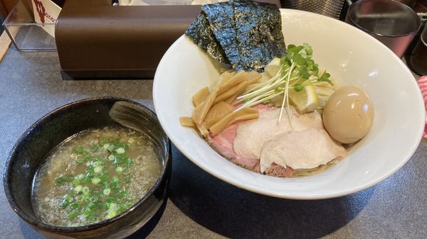 「夏季限定 特製 塩つけ麺」@RAMEN 火影 produced by 麺処ほん田の写真
