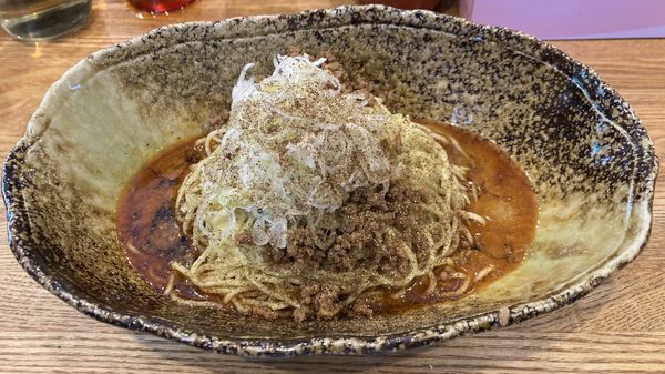 「汁なし担々麺(元味)」@汁なし担担麺 くにまつ 神保町店の写真