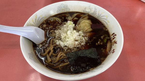 「ワンタンメン」@ラーメン ちとせの写真