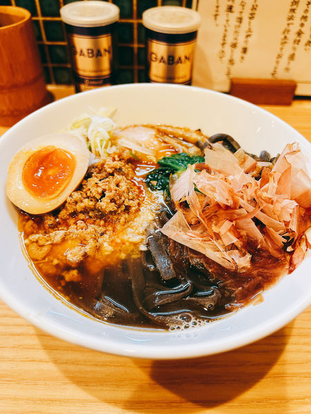 「もつけの特製トロロそば」@ほっこり中華そば もつけの写真