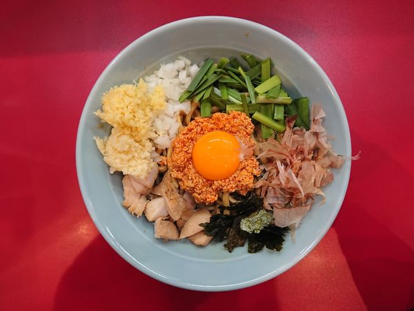 「台湾まぜそば」@自家製麺 酉の写真