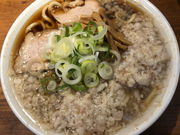 「背脂中華そば(背脂多め)」@煮干し中華そば 小松屋の写真