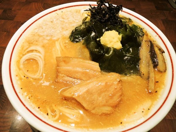 【冬季限定】「肉ワカメ味噌生姜」（1,100円）