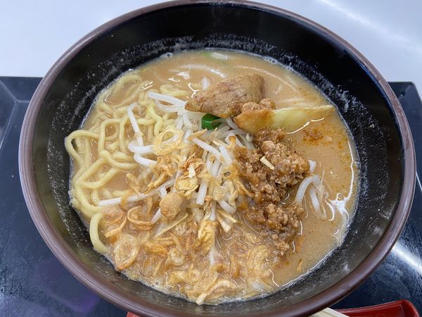 「北海道味噌らーめん」@麺場 田所商店 酒々井PA(上り)店の写真