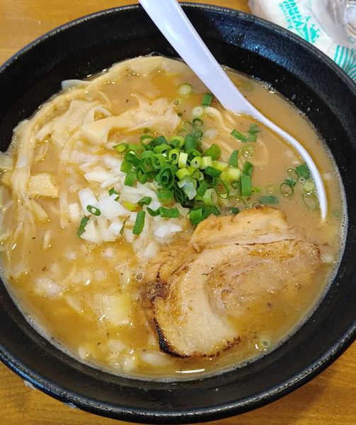 「鶏白湯らーめん+豚マヨ丼」@麺Builder′sあり蔵の写真
