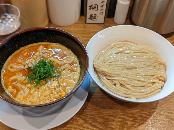 「限定火鍋なつけ麺」@中華そば 桐麺 総本店の写真