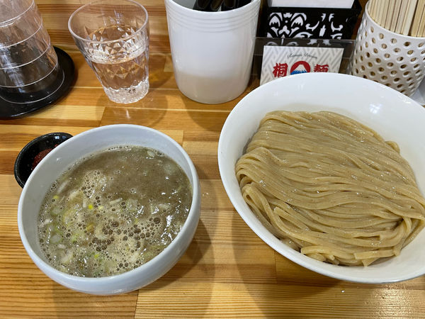 「鶏白湯醤油つけ麺」@中華そば 桐麺 総本店の写真