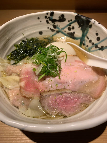 「特製塩そば」@鶏そば 山もとの写真