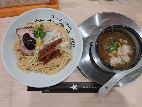 「超煮干しSTRONGつけ麺」@ラーメン専科 竹末食堂の写真
