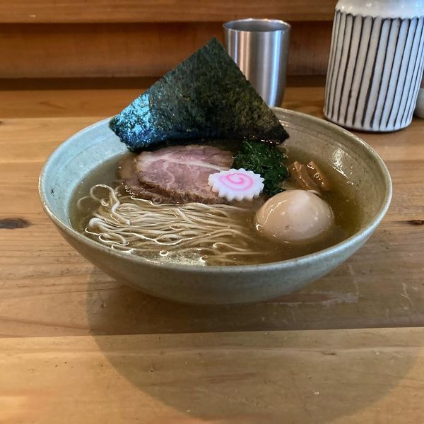 「だしそば【しお】」@だし・麺 未蕾の写真