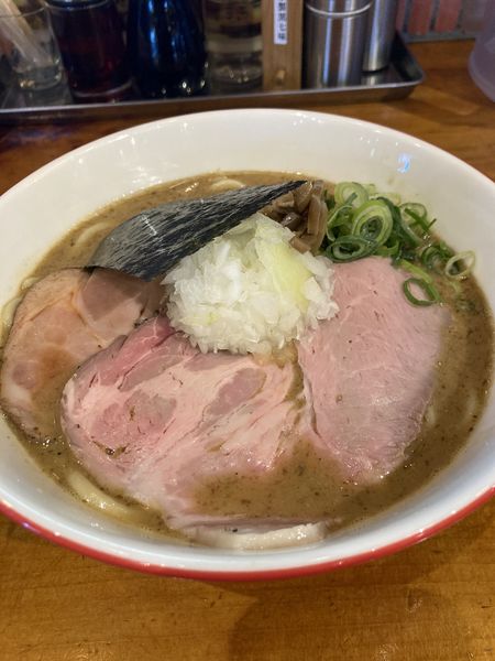 「真空そば（850円）＋肉増し1枚（100円）」@喜元門 つくばサイエンス通り店の写真