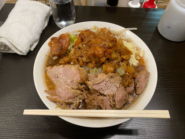 「ラーメン中」@ラーメン二九六の写真