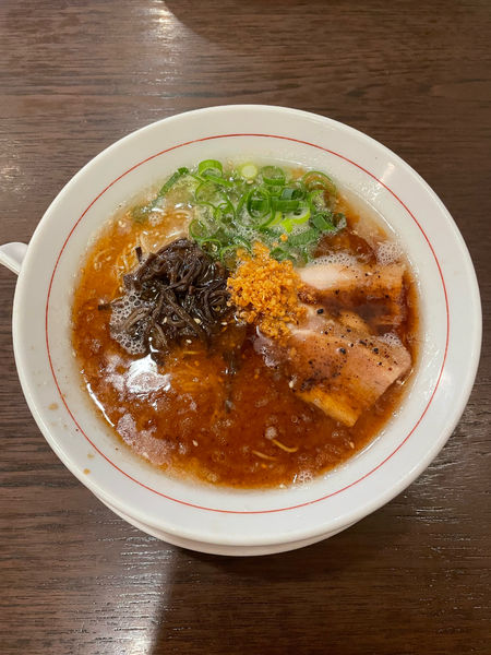 「黒(630円)」@麺ダイニング 福の写真