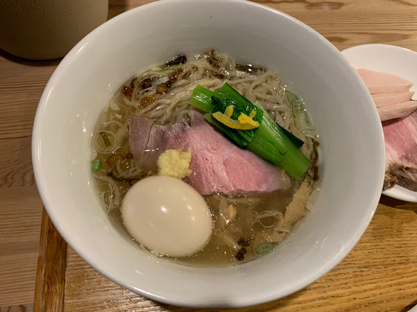 「チキンスープヌードル」@中華蕎麦 はざまの写真