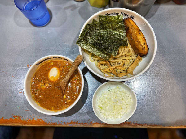 「濃厚辛つけめん」@麺Dining Number Nine 09の写真