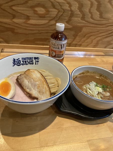 「ドロつけ麺・大盛（１０００円）」@麺FACTORY JAWSの写真