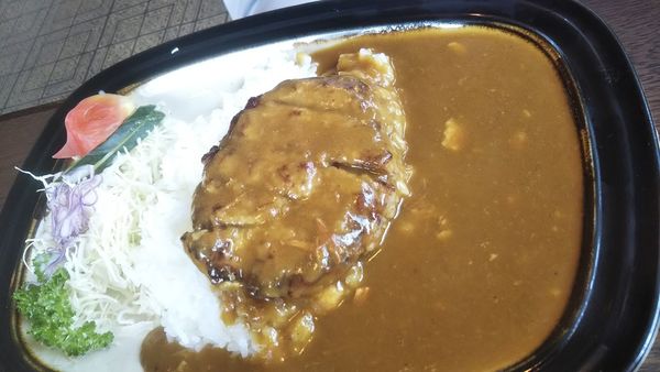 「ハンバーグカレー」@たじまの写真