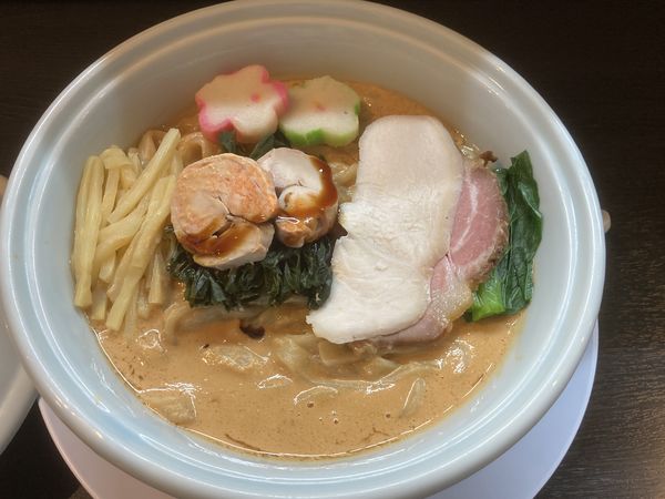 「あん肝らーめん」@らーめん 三極志の写真