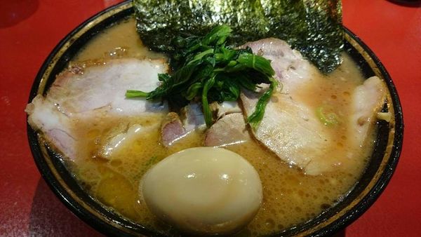 「拉麺＋味玉」@はじめ家の写真