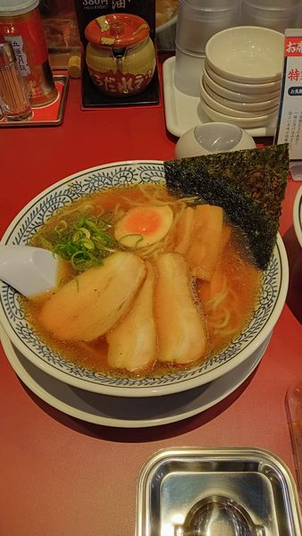 「熟成醤油ラーメン +チャーシュー」@丸源ラーメン 福島泉店の写真