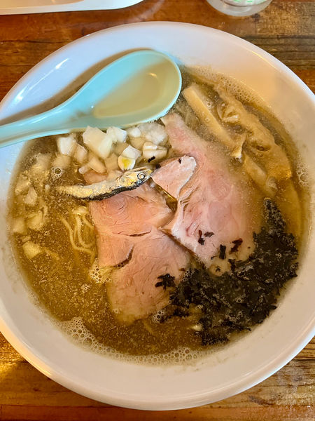 「豊岡煮干しそば」@青春餃子の写真