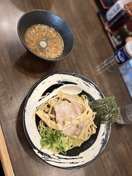 「濃厚煮干しつけ麺850円」@麺匠 銀星 海美風の写真
