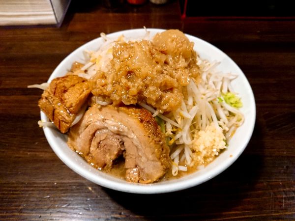 「豚ラーメン 並」@麺屋 善 渋谷道玄坂店の写真