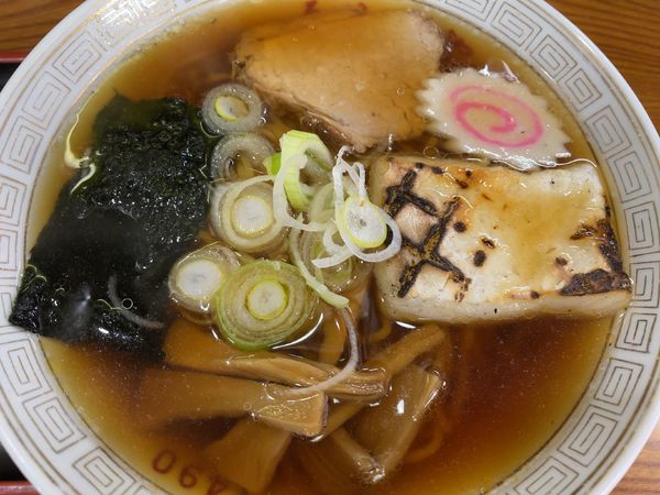 「もち入りラーメン700円」@ゑちごやの写真