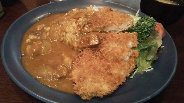 「ロースかつカレーライス 1100円」@下町の小さなレストラン 三好弥の写真