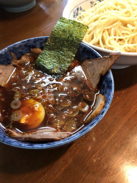 「辛チャーシューつけ麺」@大勝軒直伝 金太郎の写真