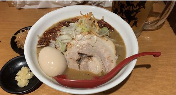 「辛味噌ラーメン」@らーめん蓮 三軒茶屋店の写真